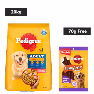 Pedigree Chicken & Vegetables Adult Dry Dog Food